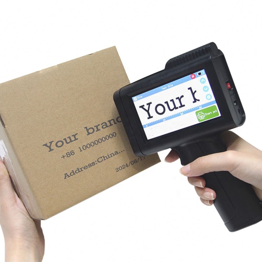 TIJ Printer Production Date Expiration Date Code Printing Machine on Food Plastic Bag Label Code Printer Inkjet Printers