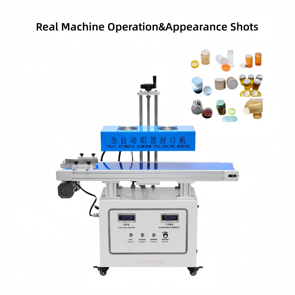 Automatic Electromagnetic Aluminum Foil Induction Sealing Machine