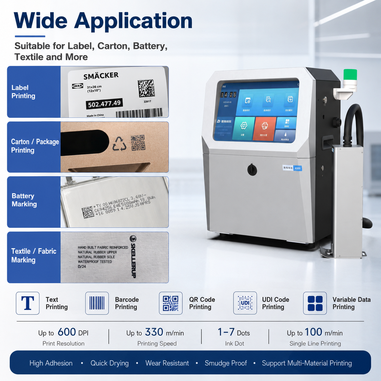 A500 UV Inkjet Printing Machine Application Scene