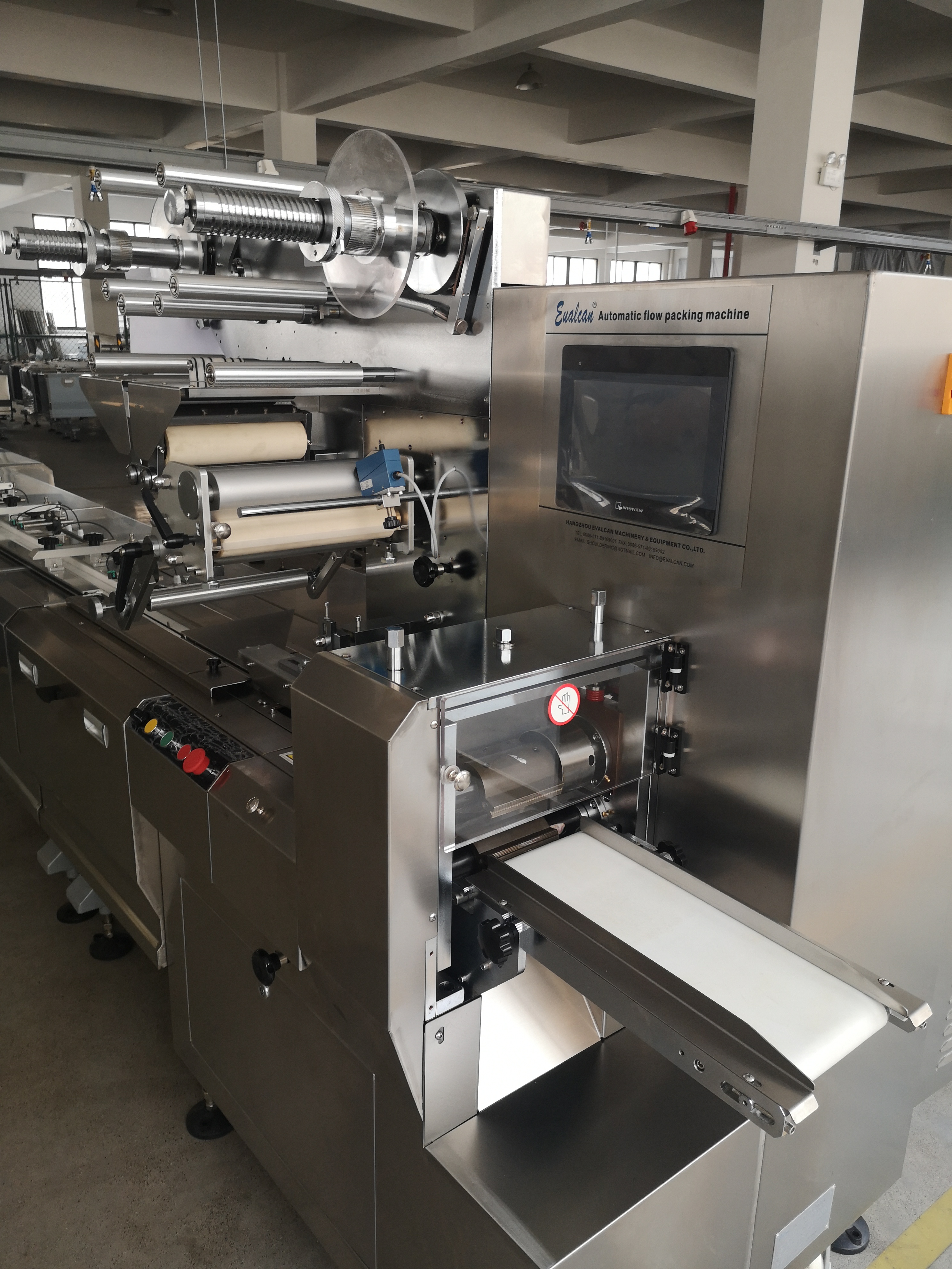 Horizontal Pillow Sponge Flow Wrapping Machine