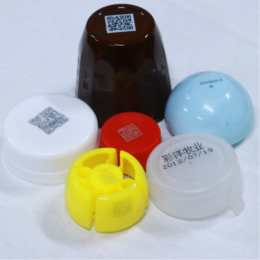 Various plastic bottle caps