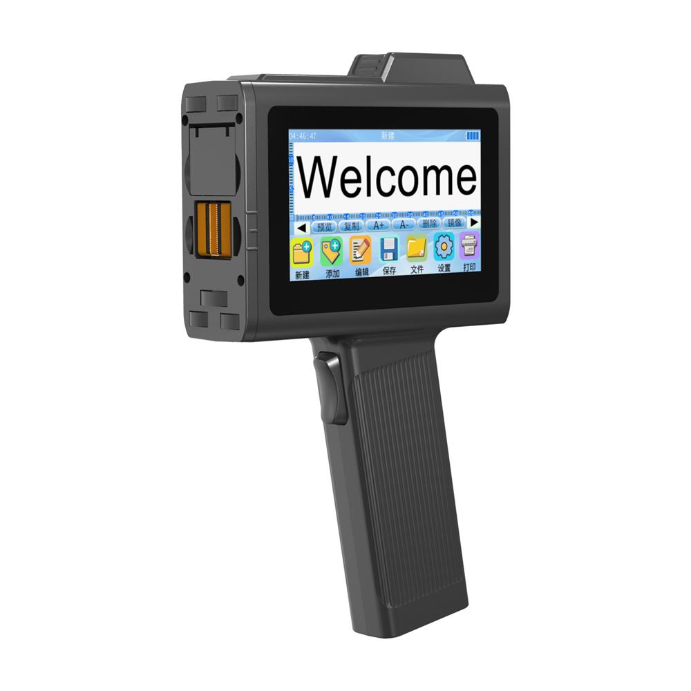 2026 New INCODE Semi-Automatic Handheld TIJ Inkjet Printer Portable Date Coding Machine for Bottles Boxes Cables Metal Plastic