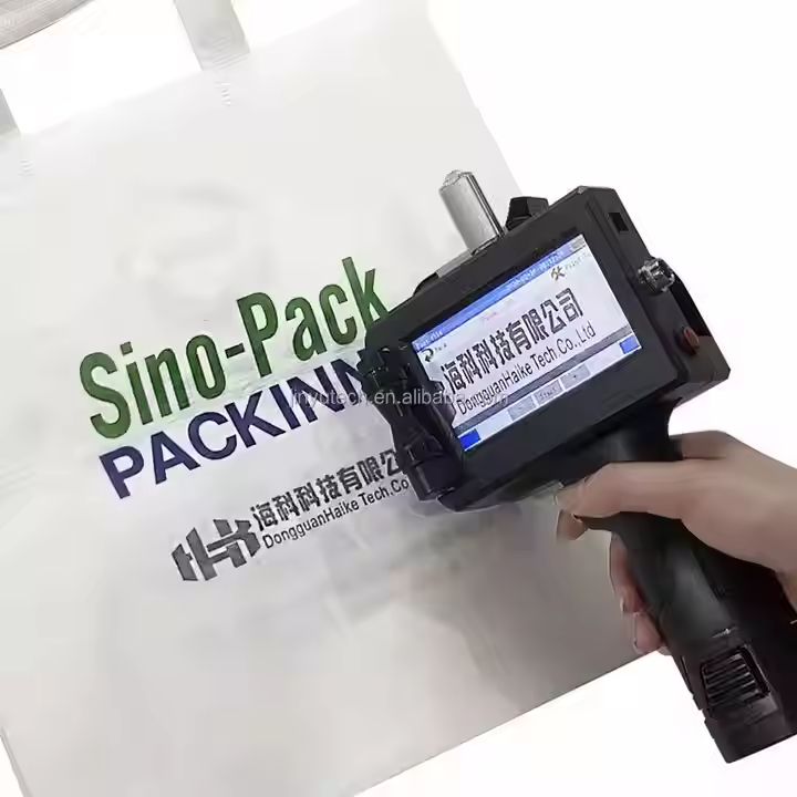 0.5-1" Print Height Inkjet Coder With Conveyor System Packaging Coding for Labels Bottles and Bags