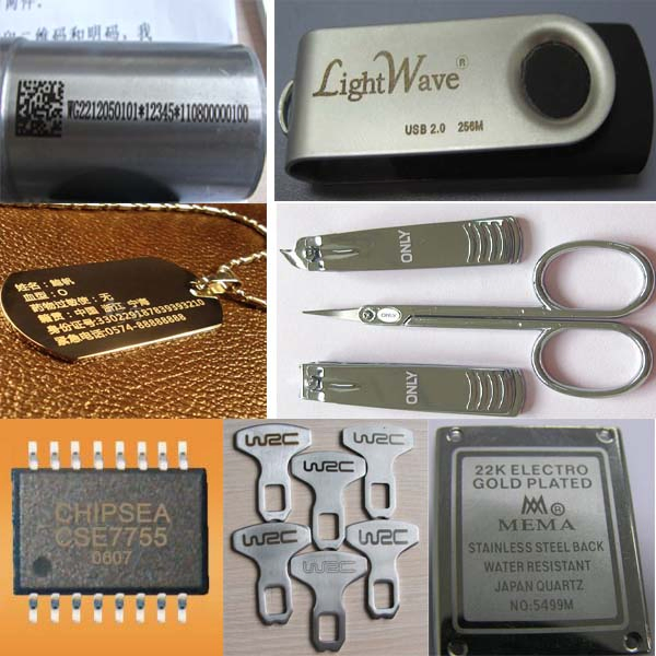 Monthly Deals CE FDA Fiber Laser Marking Engraving Machine for Metallic