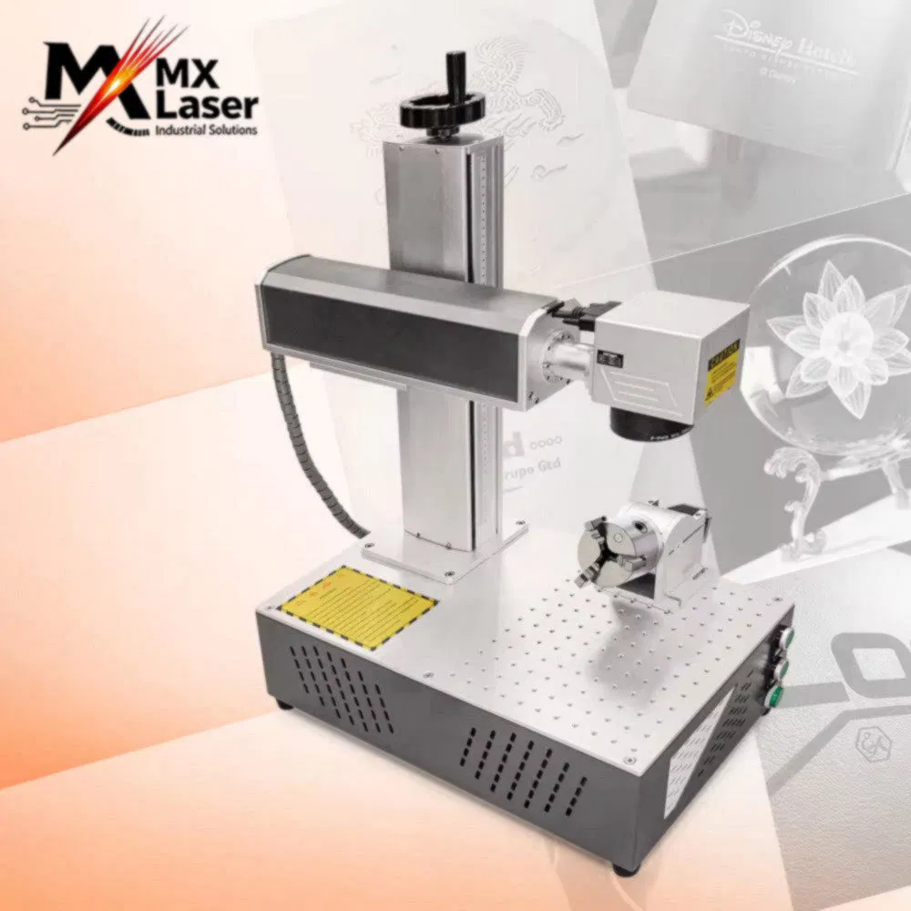 Lightweight 30W Handheld Laser Marking Machine for Pen Engraving
