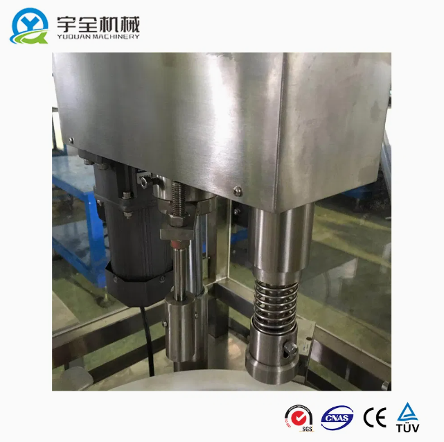 Fully Automatic 6-Head Linear Filling Machine | Piston Gear Driven for Beverage Chemical | High-Accuracy Viscous Liquids Oil
