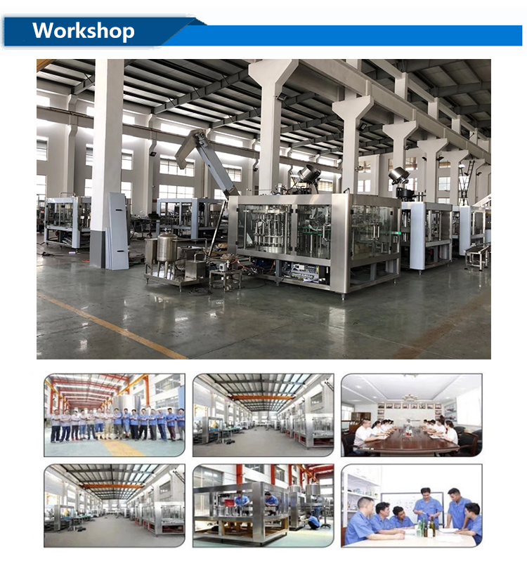 Spout pouch filling machine parameters