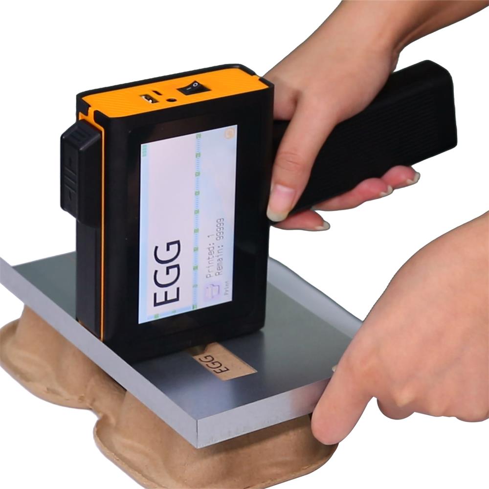 2026 New INCODE Semi-Automatic Handheld TIJ Inkjet Printer Portable Date Coding Machine for Bottles Boxes Cables Metal Plastic