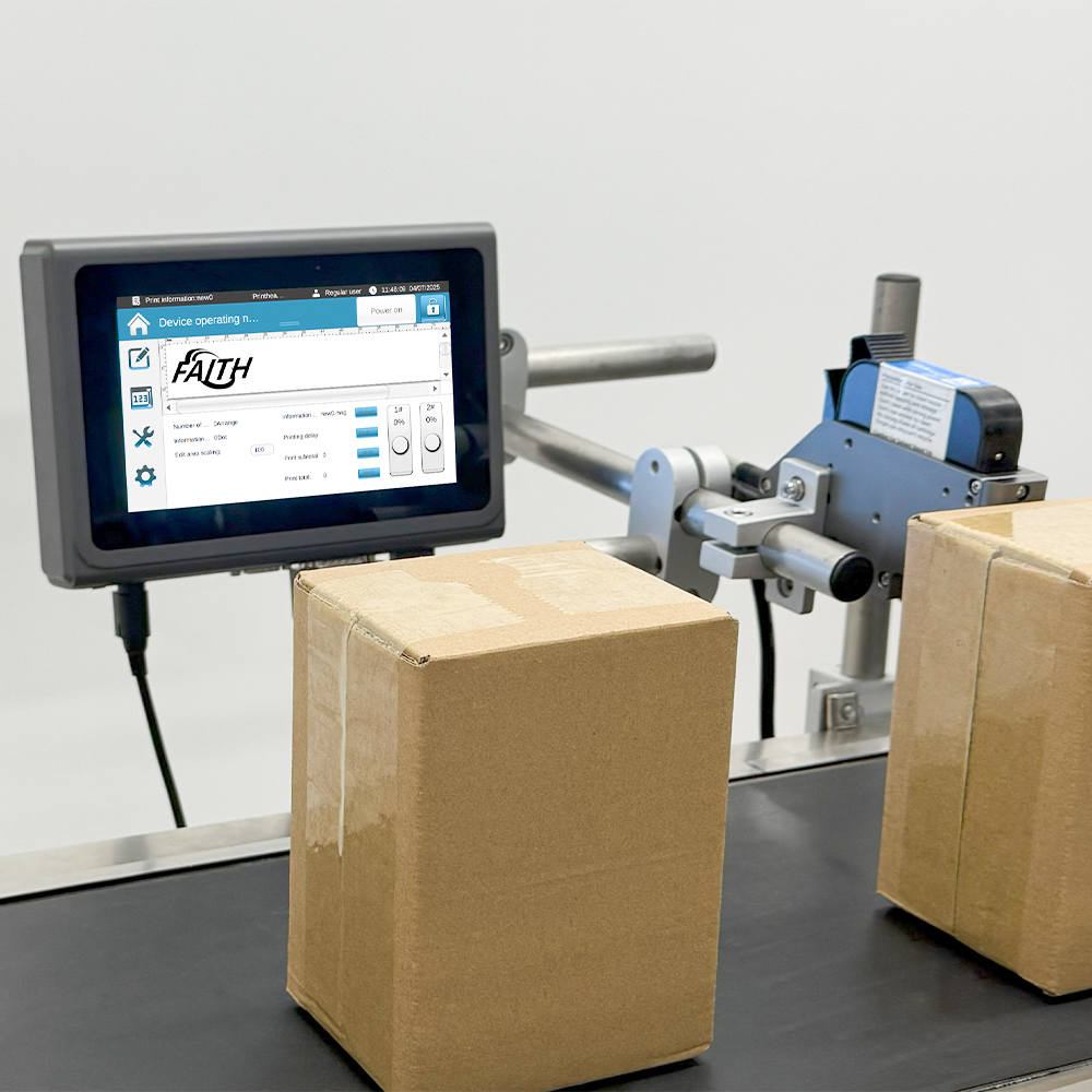 Automatic Online Tij Thermal Inkjet Coding Printer QR Expiry Date Batch Carton Packaging Machine Online Printer