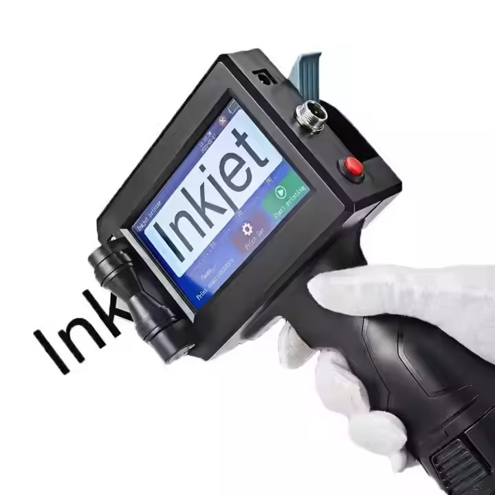 0.5-1" Print Height Inkjet Coder With Conveyor System Packaging Coding for Labels Bottles and Bags