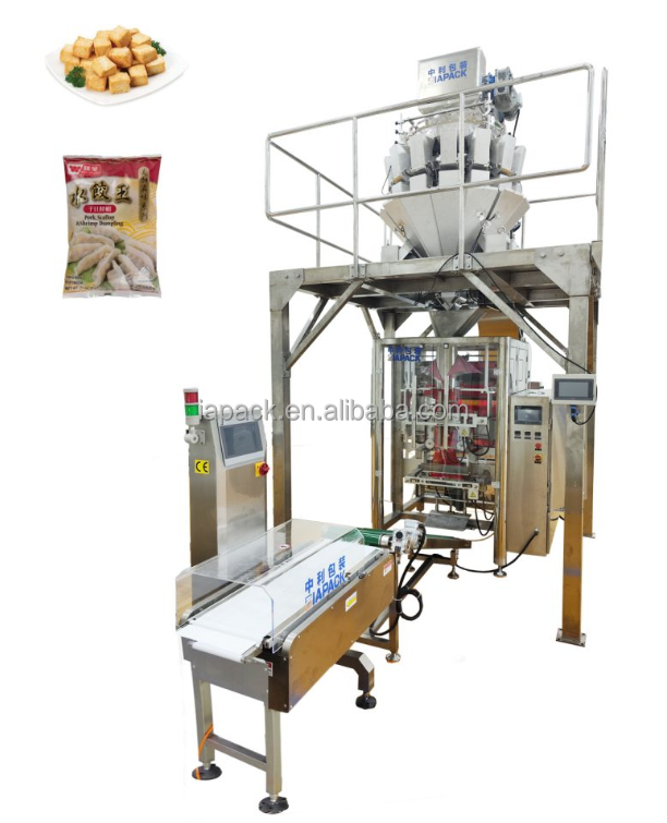 High-Speed 1kg Sugar Vertical Form-Fill-Seal Machine 316L Stainless Steel