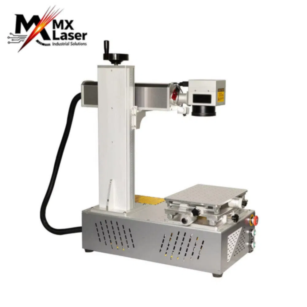 Lightweight 30W Handheld Laser Marking Machine for Pen Engraving