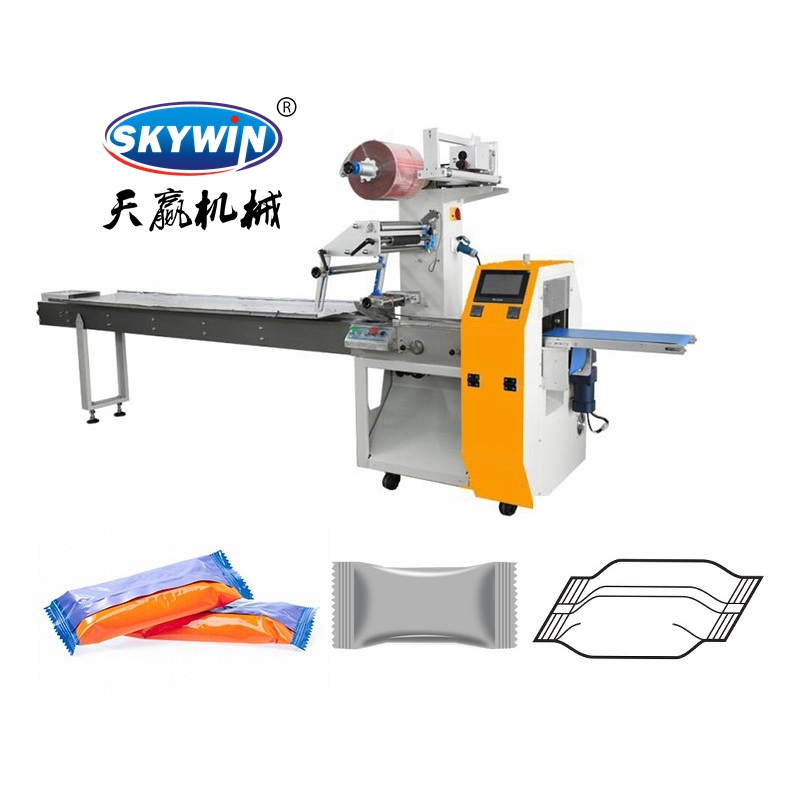 SK-380s Flow Pack Packing Machine (Three Servos)