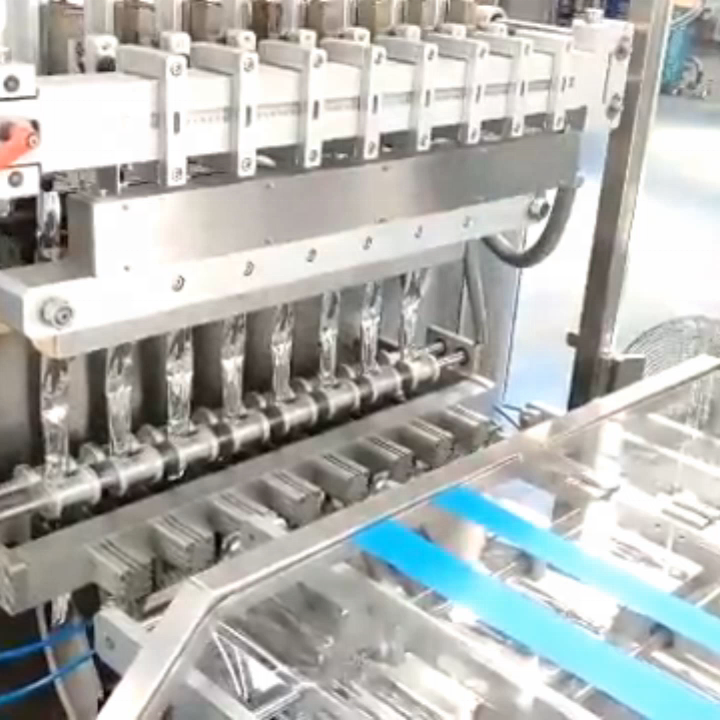 KenHigh Automatic 6/8/10/12 Lanes Multi Line Sugar 3 in 1 Coffee Powder Sachet Filling Packaging Machine