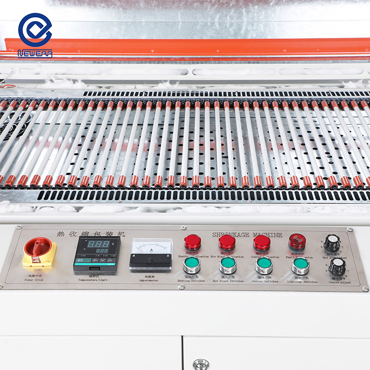 Hot Sale High Efficient Plastic Film Shrink Packing Machine Heat Shrink Tunnel