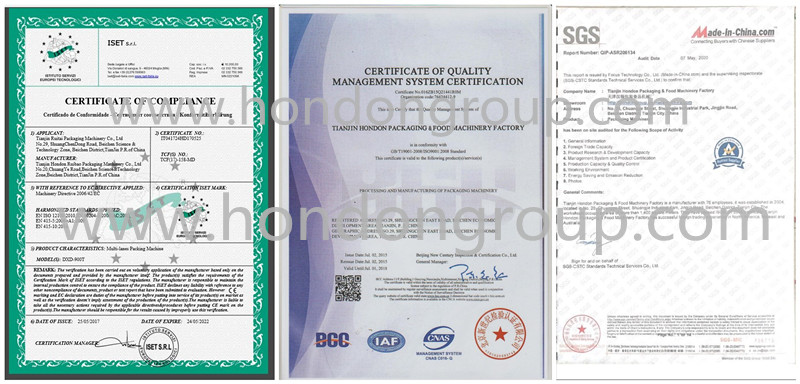 Quality Certificates