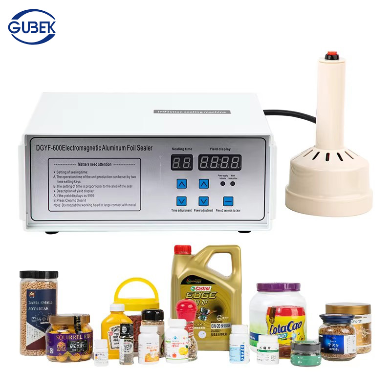 DGYF-600 Type Electromagnetic Induction Sealing Machine Plastic Bottles, Oil Bottles, Glass Aluminum Foil Sealing Machine