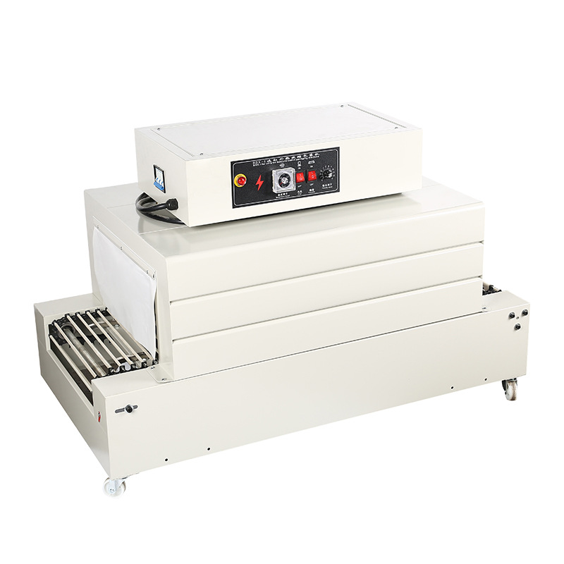 Semi-auto BS-4020 Automatic Plastic Pet Bottle Heat Pvc Pof Shrink Film Sleeve Tunnel Wrapping Packing Machine
