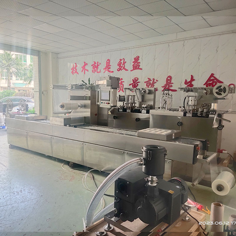 DZR-420C Automatic thermal forming packing machine view 1