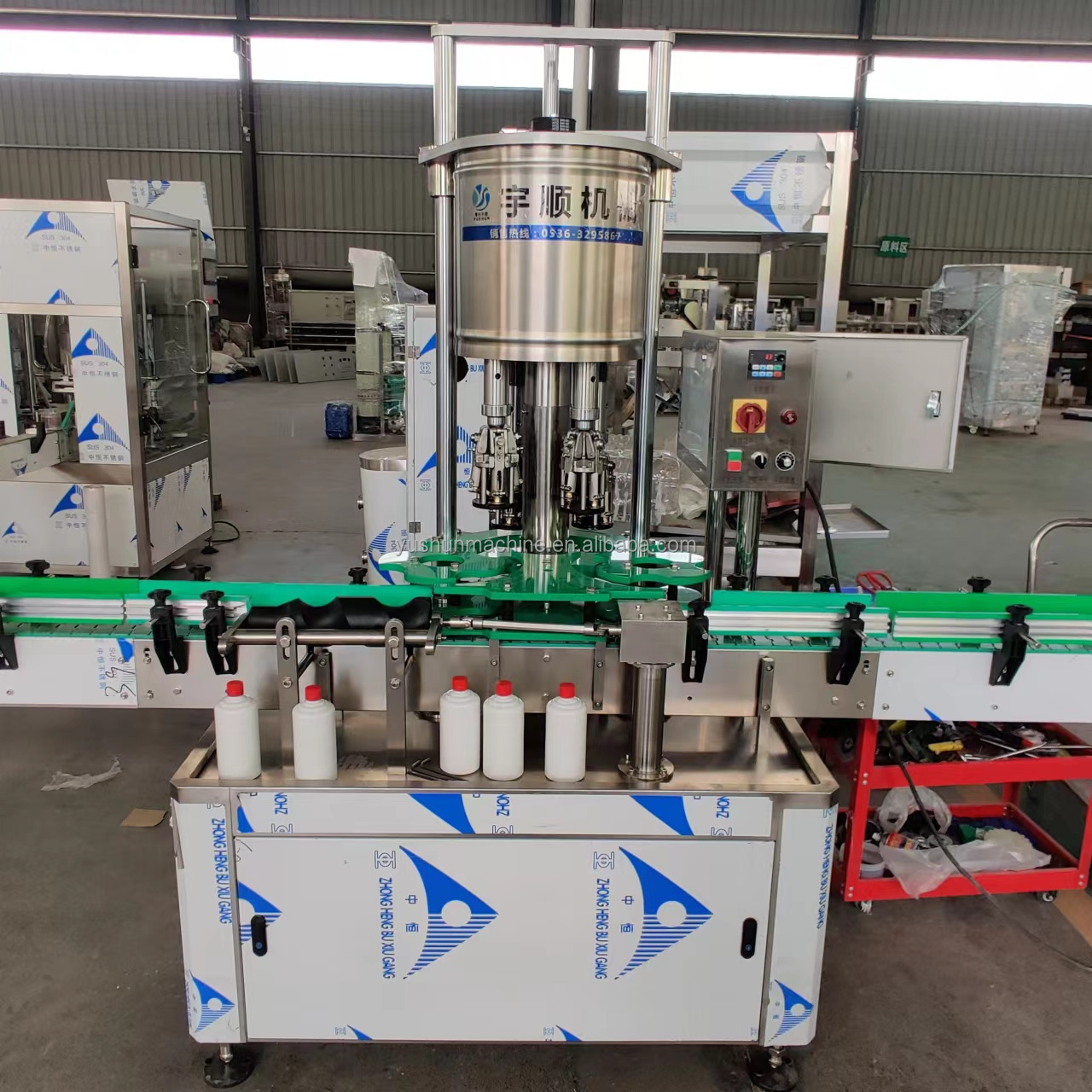 4 heads ropp capping machine