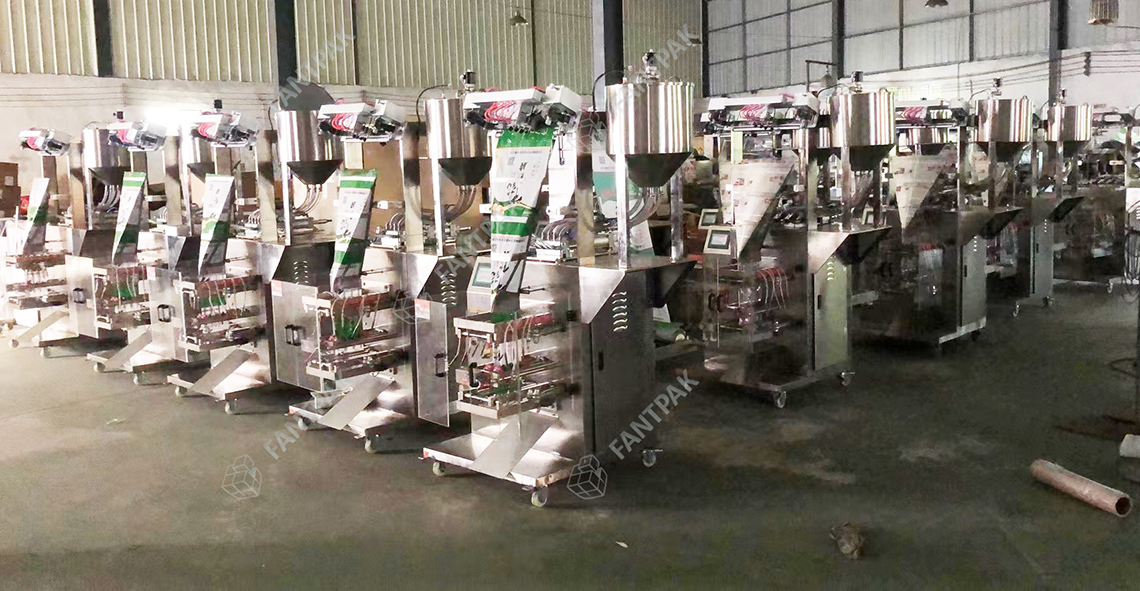 FTC-4S-L2 Ketchup/Honey/Mayonnaise/Shampoo/Lotion Multi-lane Sachet Packing Machine