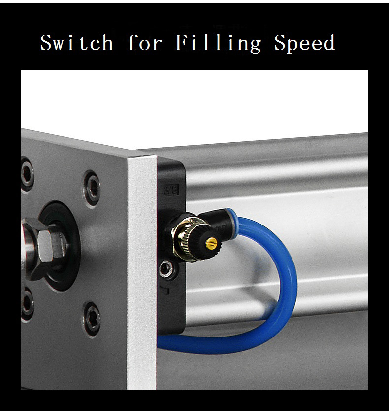 RJ-100G Single Head Piston Bottle Filling Machine