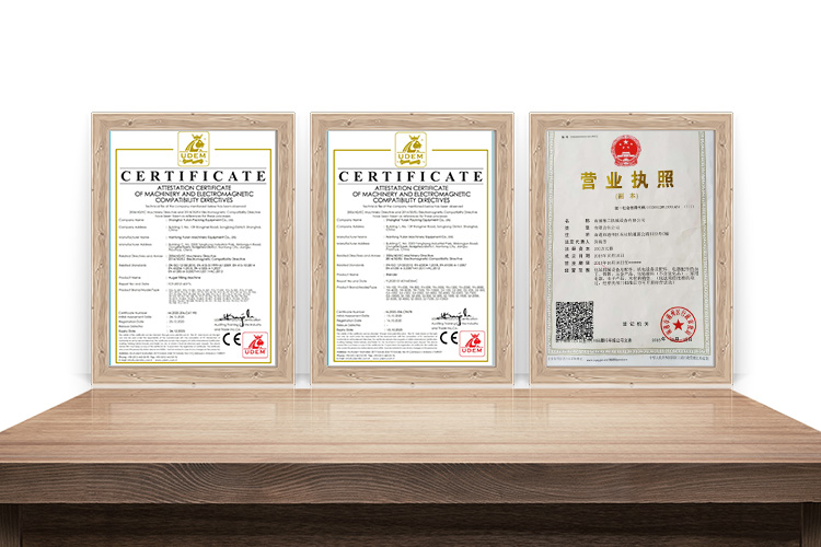 Equipment CE Certificate