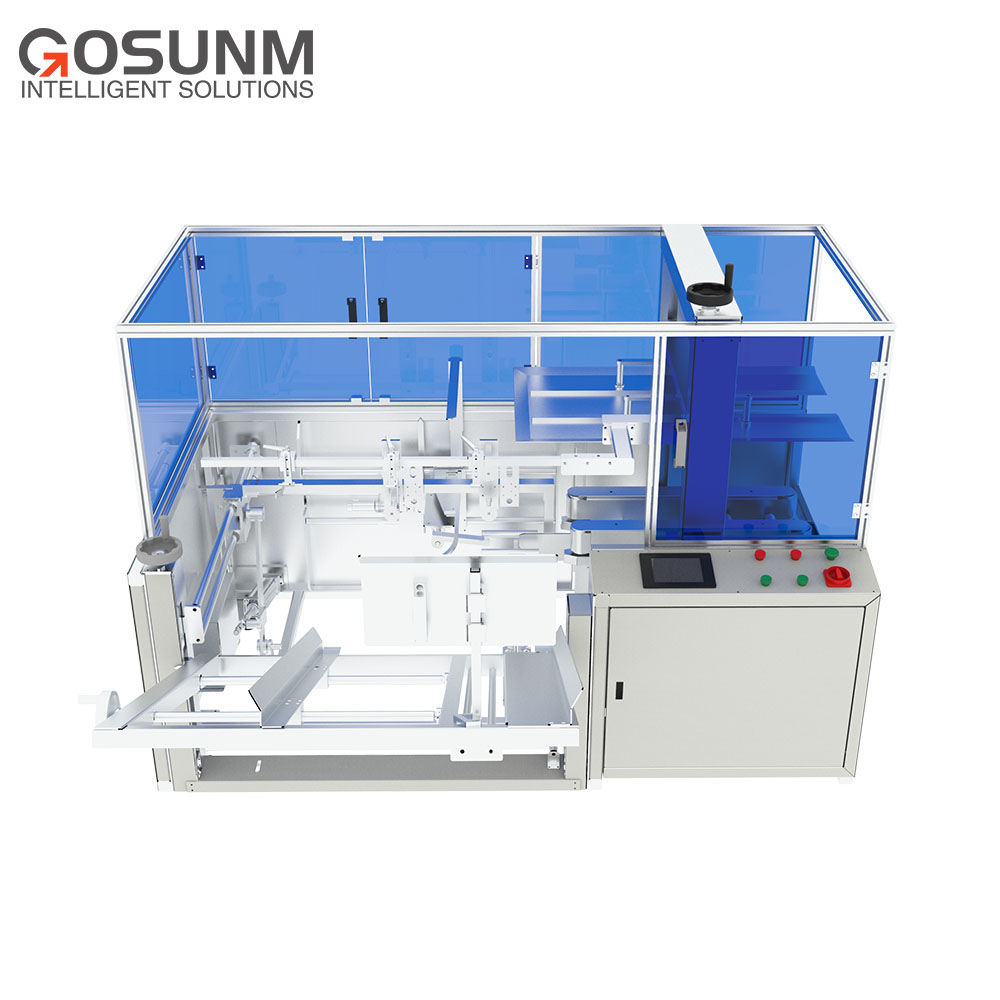 Cartoon Automatic Folding Closing Taping Machine for Erecting Boxes for Food and Chemical Packaging Case Pouch Applications
