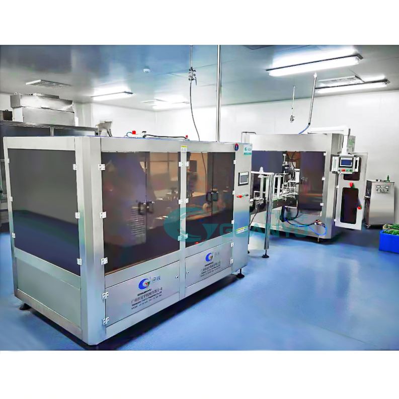 Automatic Bottle Unscrambling Sorting Unscrambler Filling and Sealing and Capping Machine for Detergent/hand Sanitizing Gel