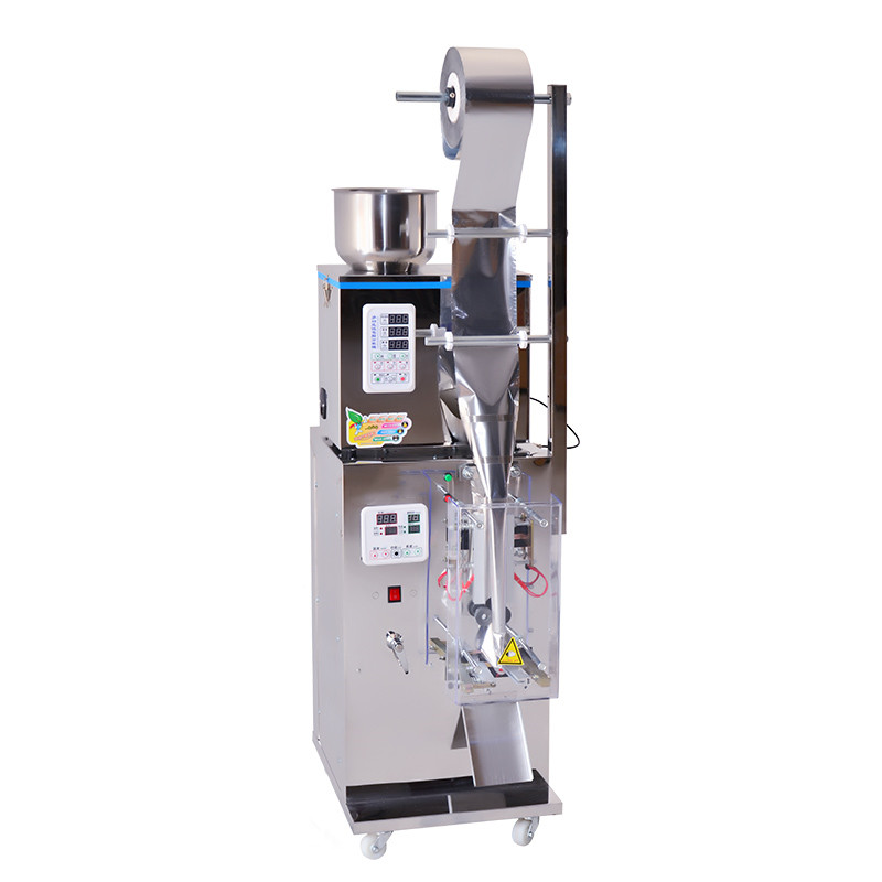 Tea bag packing machine view 1