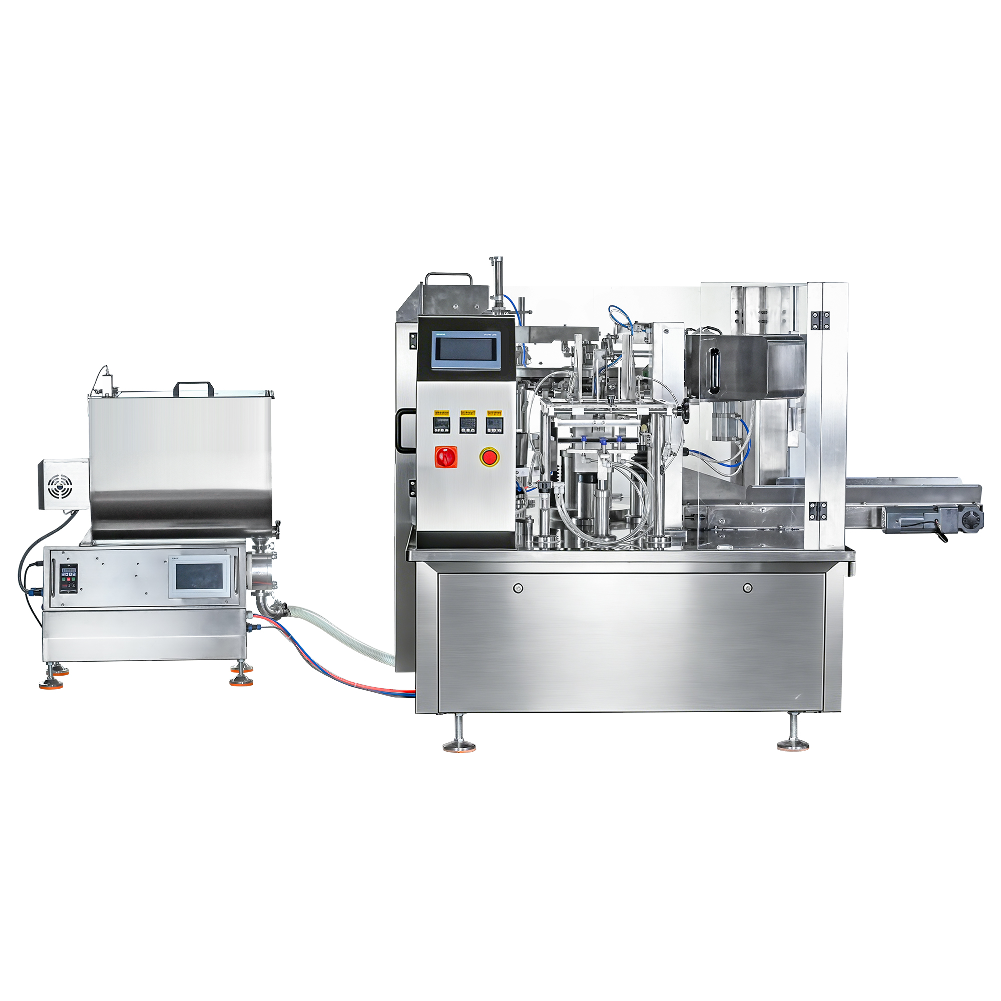 Gear pump filling machine
