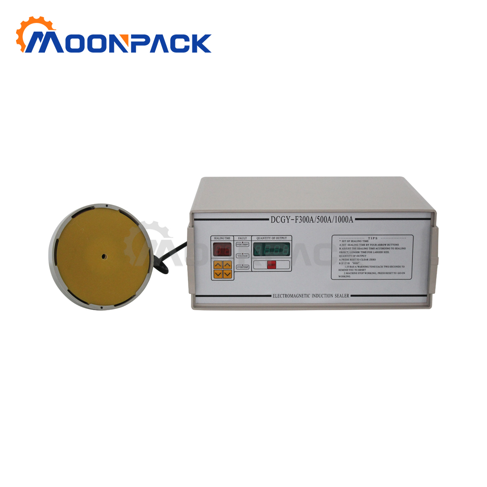 MOONPACK DCGY-1000 Sealing Machine 70-120mm Portable Aluminum Foil Film Handheld Induction Sealing Machine