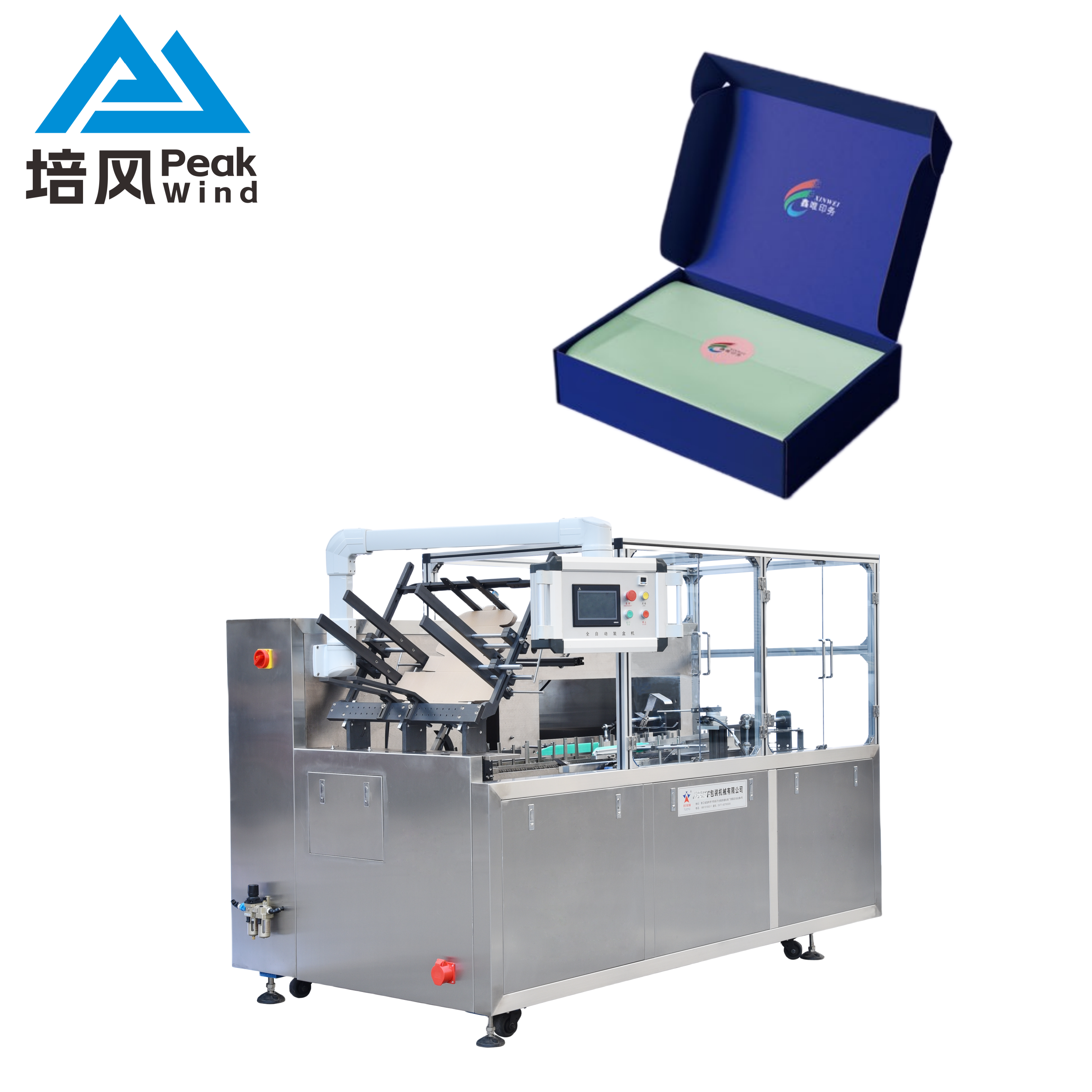 Automatic Box Erecting Machine - Multi-Functional High-Speed One-Piece Folder &amp; Machine for Airplane Boxes and Fruit Gift Boxes