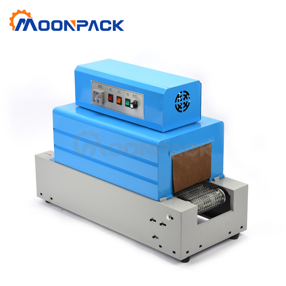 Moonpack BS-2015 Small Automatic Shrink Machine Heat Tunnel for PVC POF Film Shrink Wrapping Machine