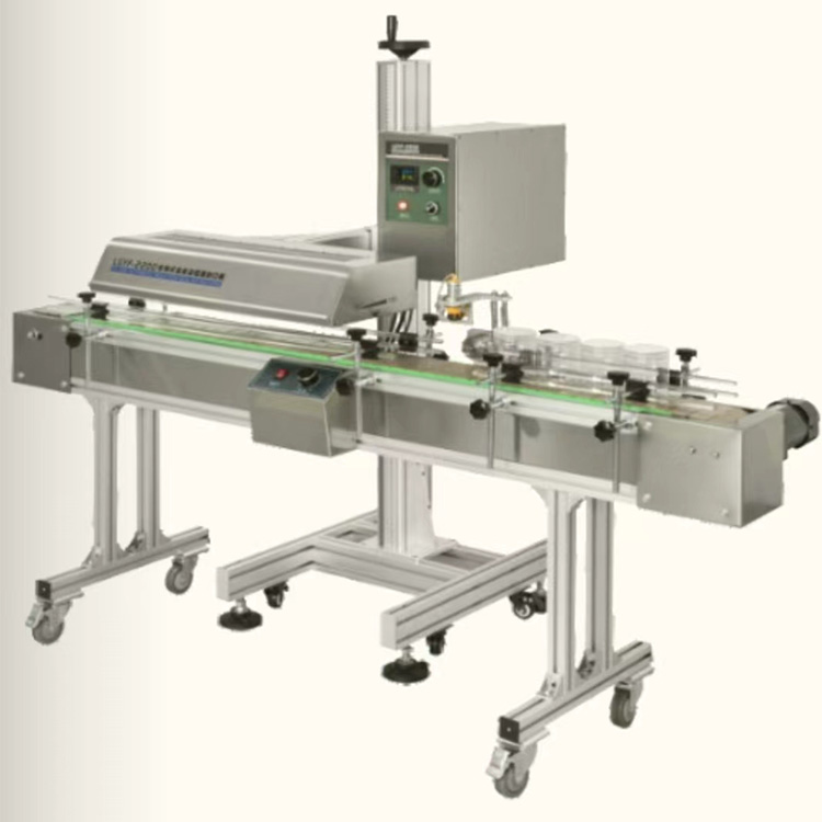 Vertical Automatic Continuous Induction Sealing Machine Bottle Cap Aluminum Foil Sealing Machine