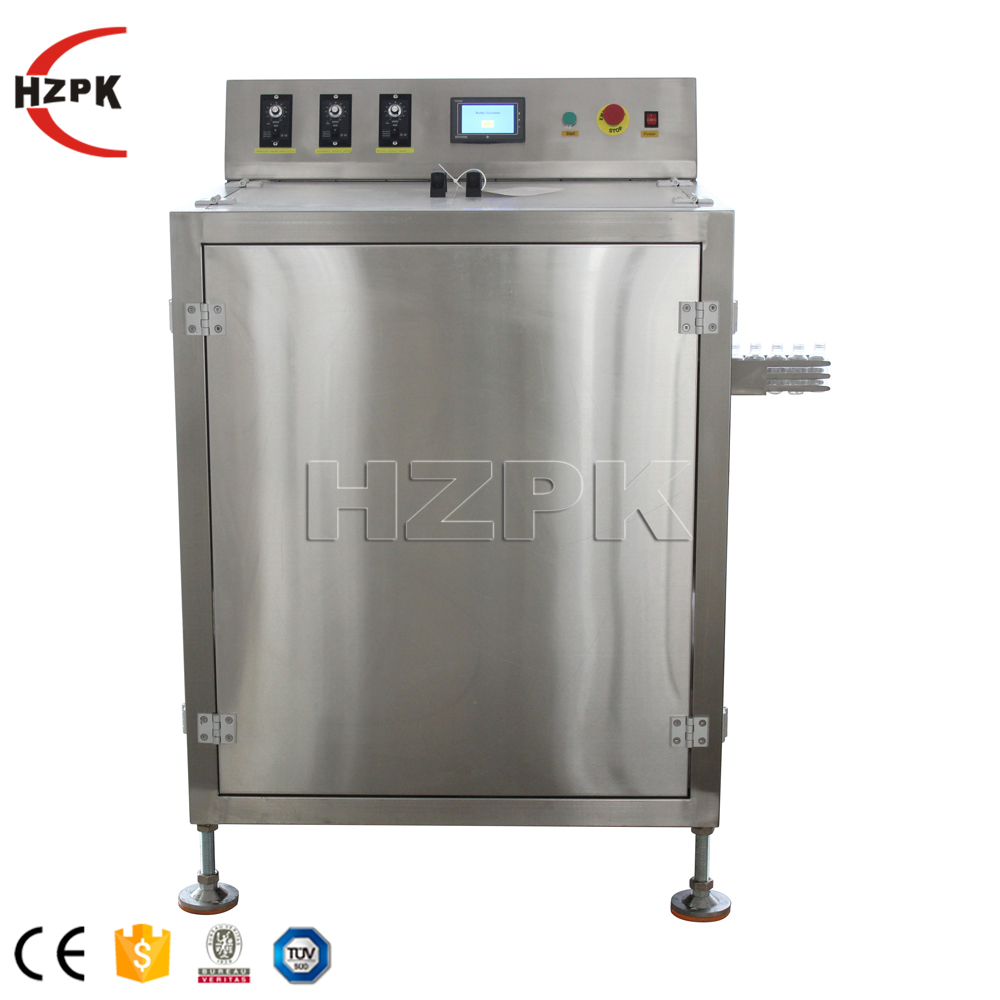 HZPK Automatic High Speed Rotary Plastic Pet Round Bottle Unscrambler Machine Bottling Turntable Bottle Feeder