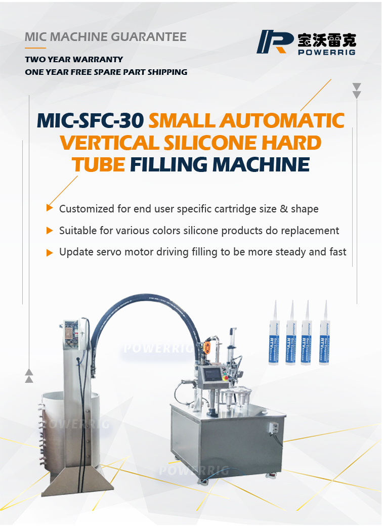 Cartridge Tube Filling Machine Banner