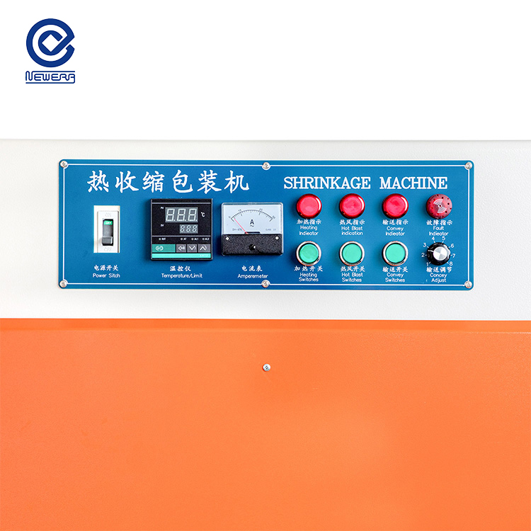Hot Sale High Efficient Plastic Film Shrink Packing Machine Heat Shrink Tunnel