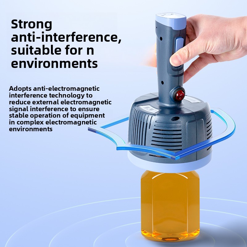 Handheld Electromagnetic Induction Sealer 50-130mm Large-Scale Industrial Application Sealing Glass Cans Bottles Semi-Automatic