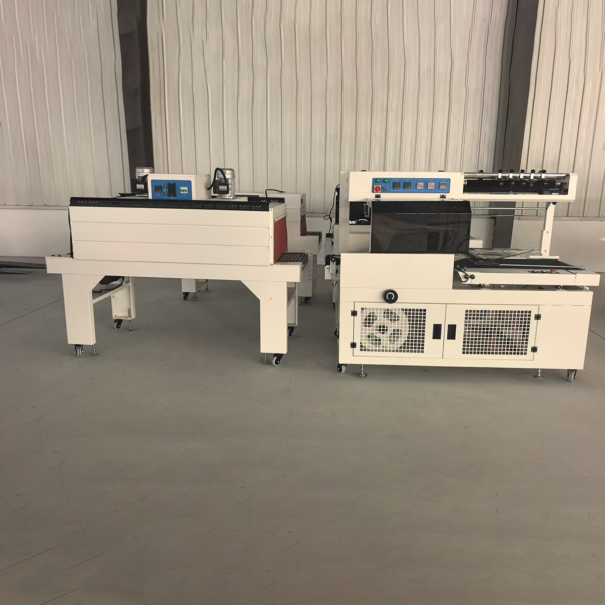 POF PE Film Heat Bottle Tunnel Shrink Machine Automatic Film Heat Shrink Wrap Packing Machine for Perfume Box