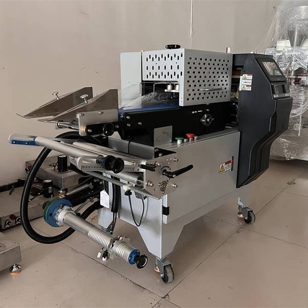 Mini Horizontal Wrapping Flow Pack Wrap Packing Machine Lollipop Protein Energy Bars Chocolate Bar Packaging Machine