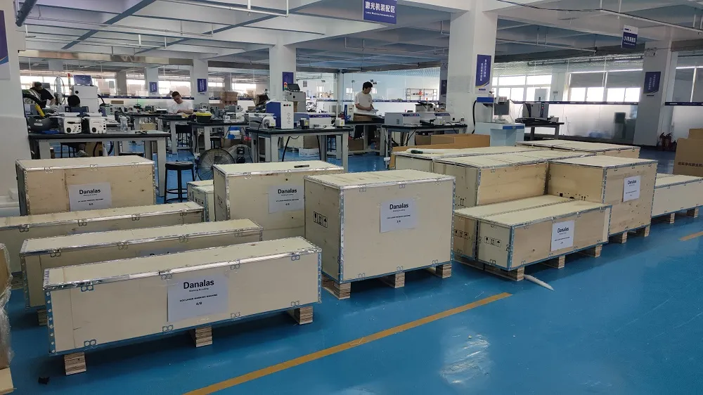 100W Fiber Laser Engraving Machine Stainless Steel Marking Machine