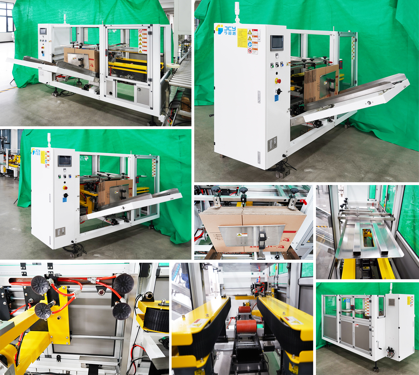 Automatic Paper Carton Erecting Machine Forming Opening Folding Case Carton Erector