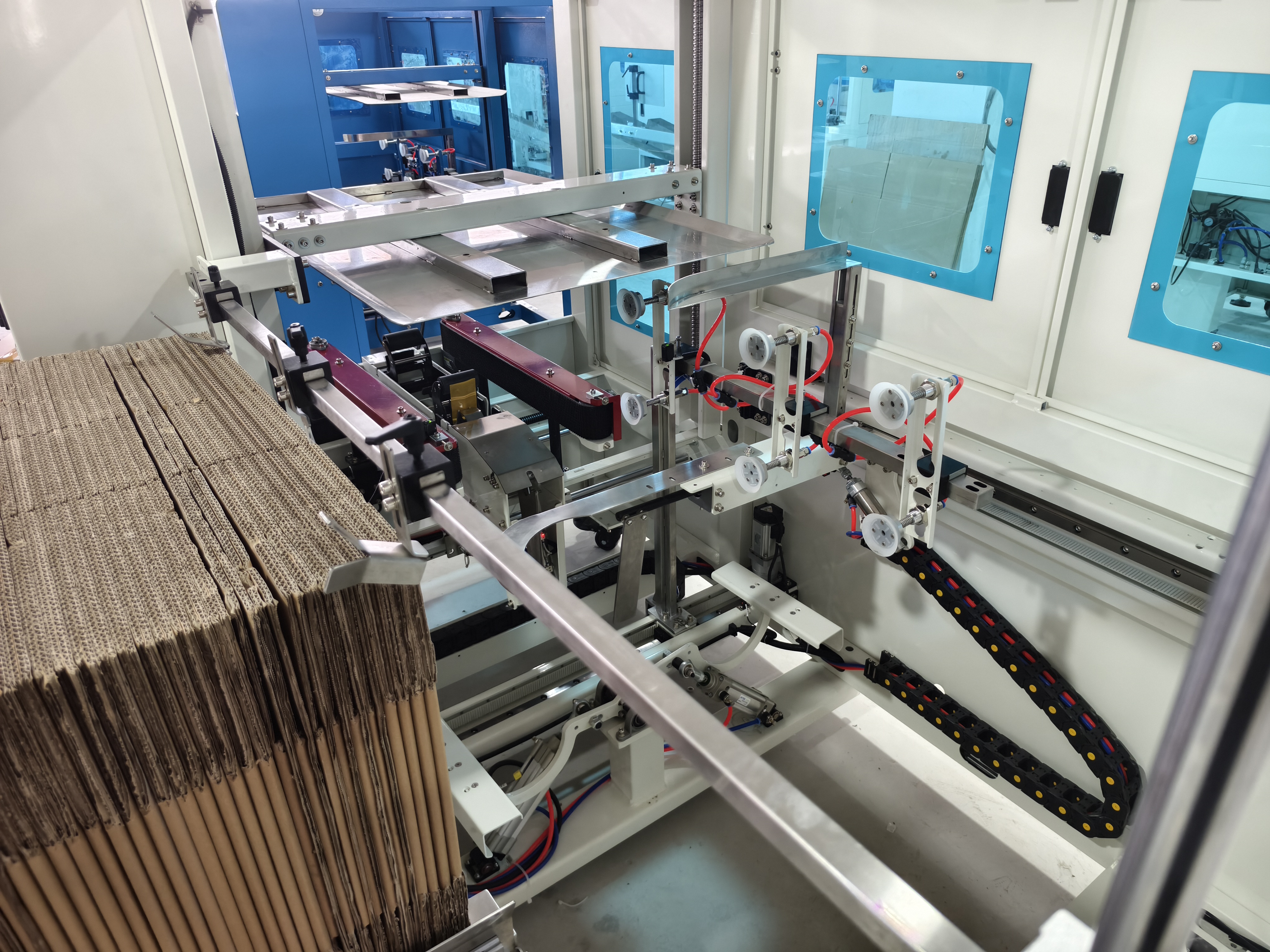 High Quality Fully Automatic Box Carton Case Erecting Machine Carton Erector