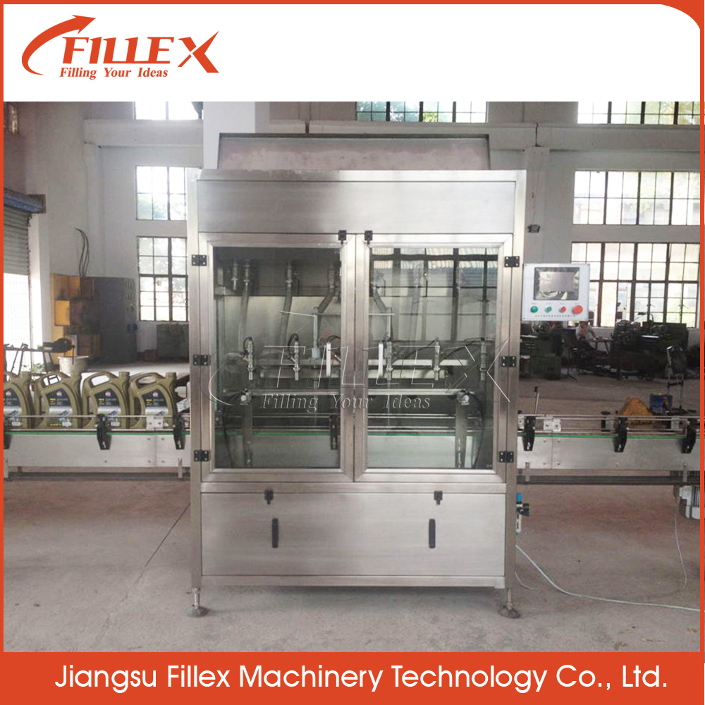 Automatic High-Speed Linear Piston Filling Machine for PET Bottles for Cooking Edible Oil or Other Viscous Liquids