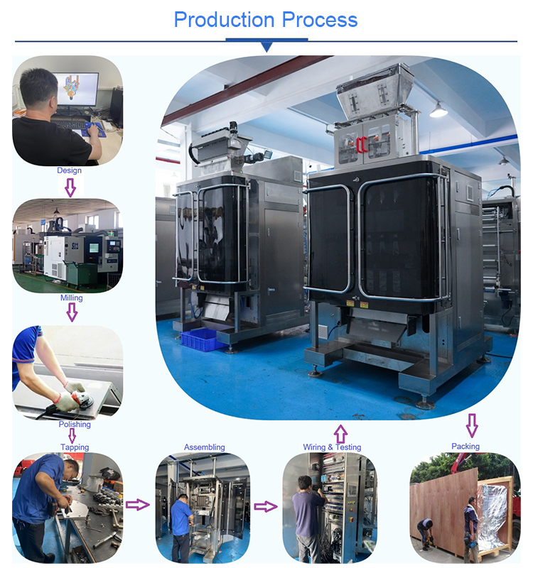 Multi Track Sachet Packing Machine Sugar Sticks Packing Machine High Speed Filling Machine for Small Sachet