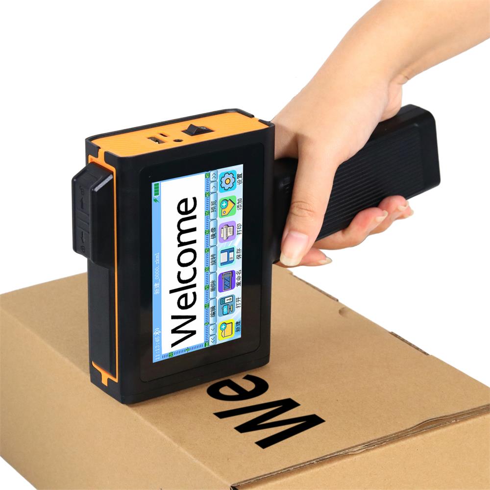 2026 New INCODE Semi-Automatic Handheld TIJ Inkjet Printer Portable Date Coding Machine for Bottles Boxes Cables Metal Plastic