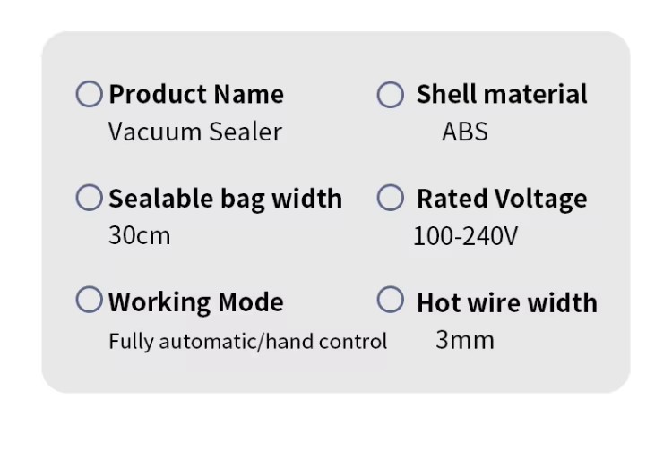 vacuum sealer machine detail 3