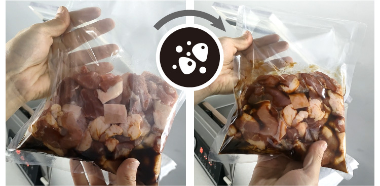 Cost-effective Wet Market Restaurant Fresh Food Raw Meat Vacuum Sealer Vacuum Packing Machine For Sealing Beef Fish Nuts Bags
