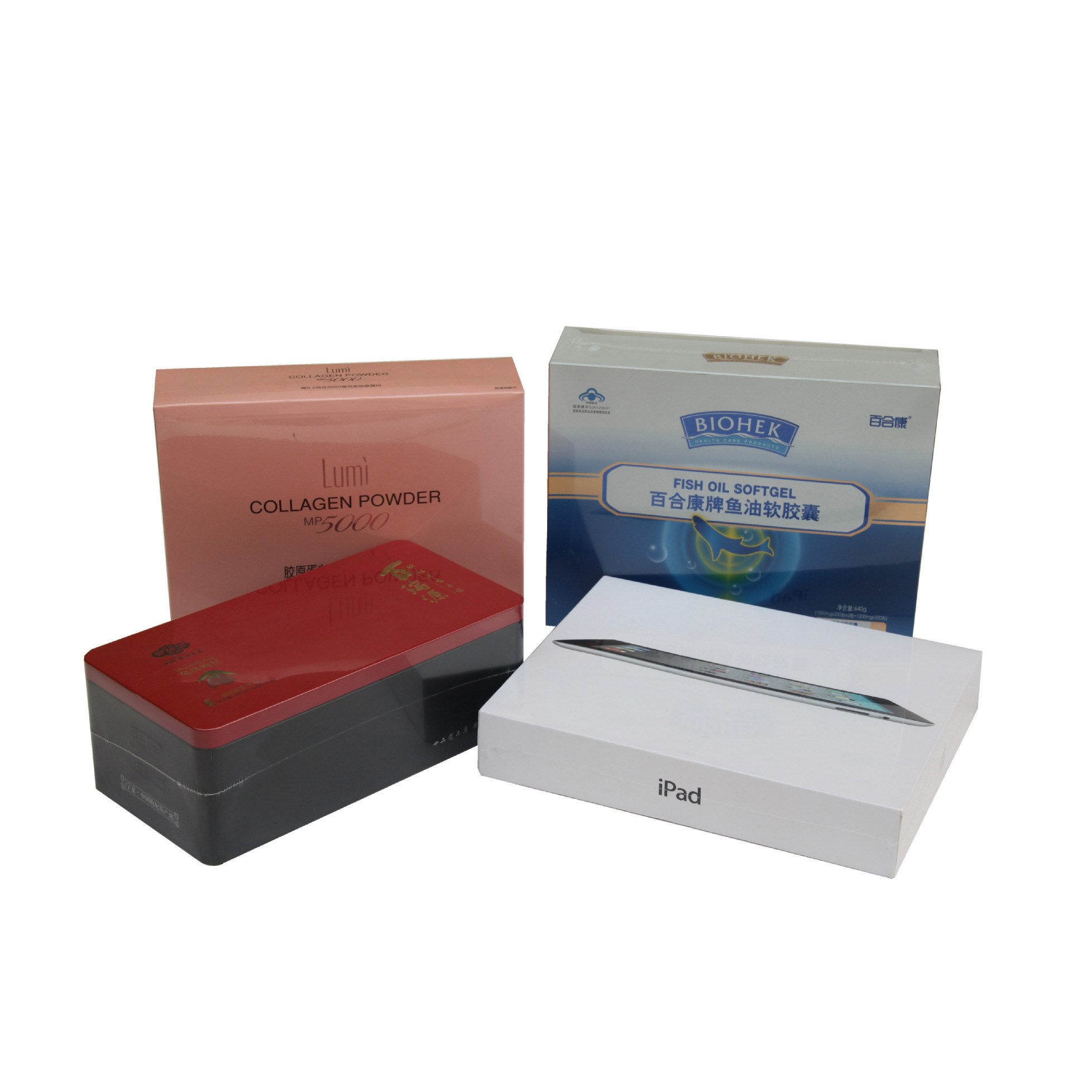 Shrink tunnel wrapping sample 4
